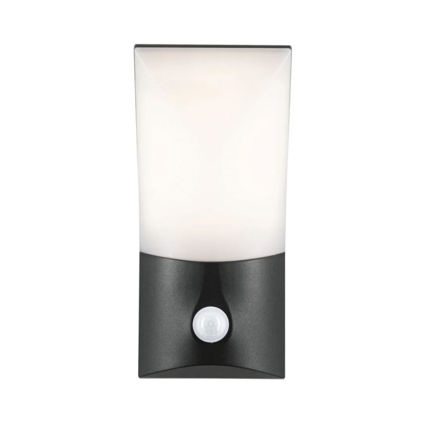 Paulmann 94402 - LED/10W IP44 Екстериорен аплик със сензор ADYA 230V