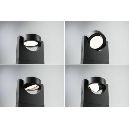 Paulmann 94407 - LED/8W IP44 Екстериорна лампа SWIVEA 230V