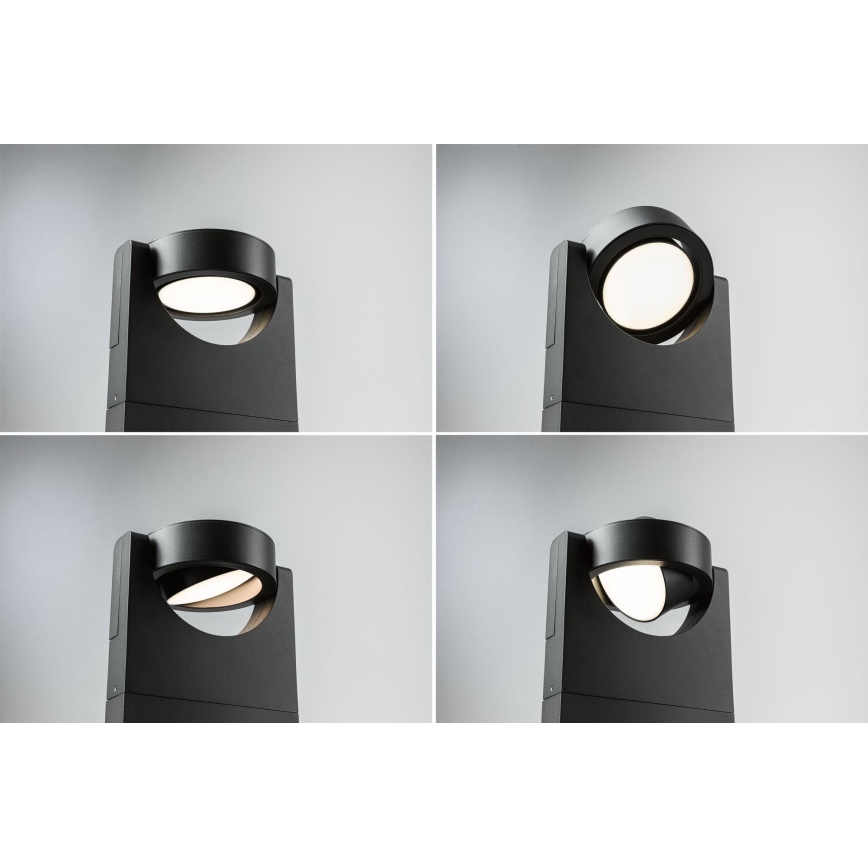 Paulmann 94407 - LED/8W IP44 Екстериорна лампа SWIVEA 230V
