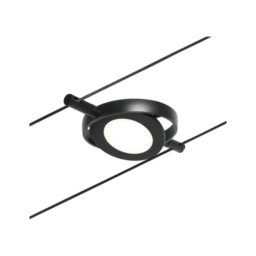 Paulmann 94418 - К-кт 5xLED/4,5W Спот за релсова система ROUNDMAC 230V черен