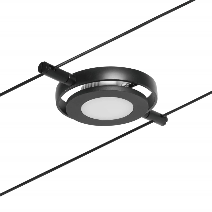 Paulmann 94418 - К-кт 5xLED/4,5W Спот за релсова система ROUNDMAC 230V черен