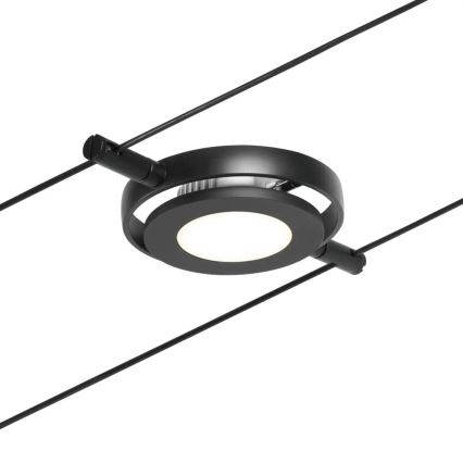 Paulmann 94418 - К-кт 5xLED/4,5W Спот за релсова система ROUNDMAC 230V черен