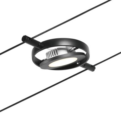 Paulmann 94418 - К-кт 5xLED/4,5W Спот за релсова система ROUNDMAC 230V черен