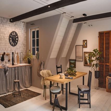 Paulmann 94418 - Комплект от 5 LED лампи 4,5W за осветително тяло с кабелна система ROUNDMAC 230V, черен