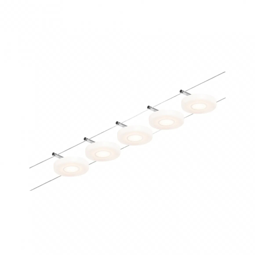 Paulmann 94426 - К-кт 5xLED/4,5W Спот за релсова система MAC 230V