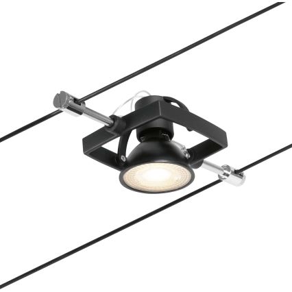 Paulmann 94434 - К-кт 5xGU5,3/10W Спот за релсова система MAC 230V черен