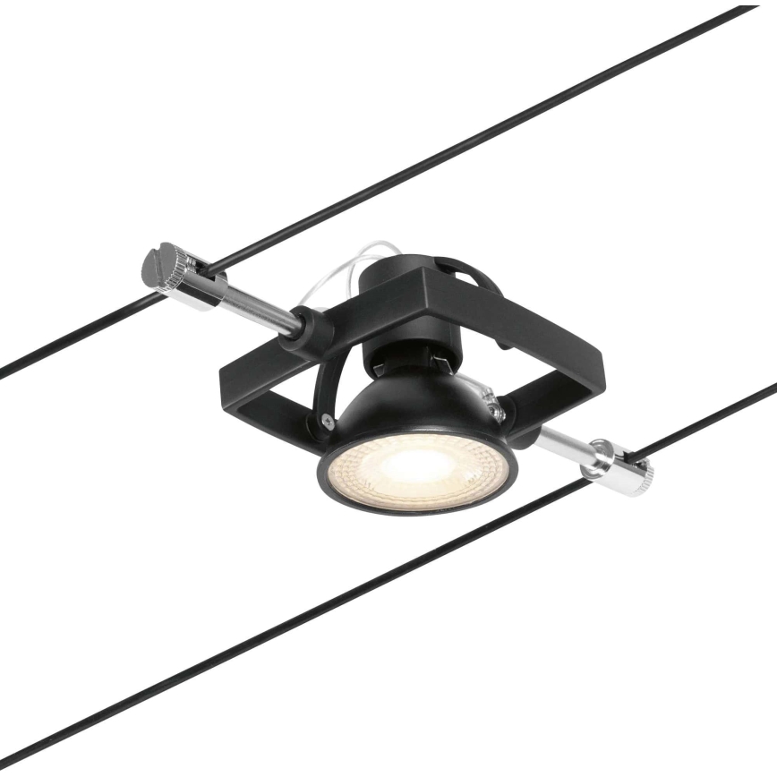 Paulmann 94434 - К-кт 5xGU5,3/10W Спот за релсова система MAC 230V черен