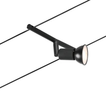 Paulmann 94446 - К-кт 5xGU5,3/10W Спот за релсова система SALT 230V черен