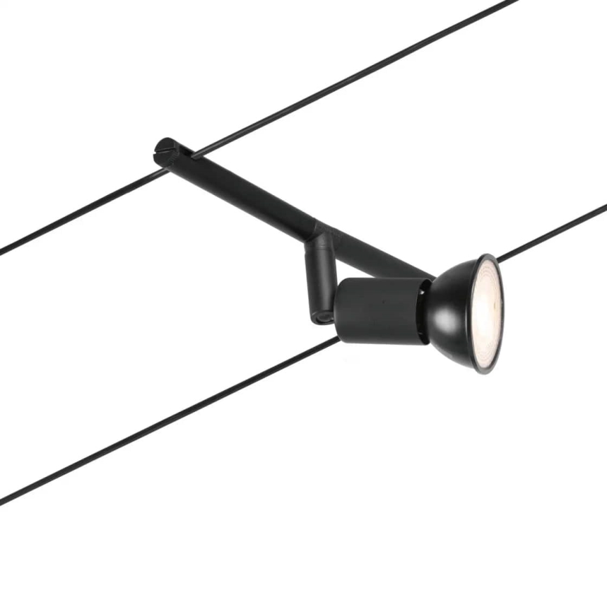 Paulmann 94446 - К-кт 5xGU5,3/10W Спот за релсова система SALT 230V черен