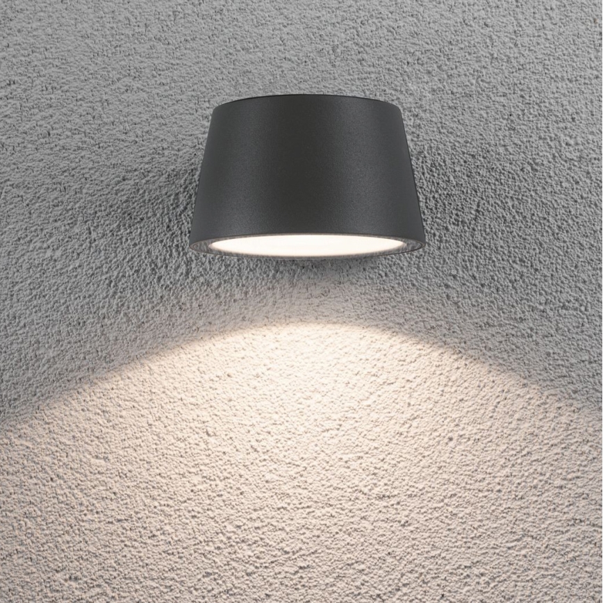Paulmann 94452 - LED/6W IP44 Екстериорен аплик CAPEA 230V