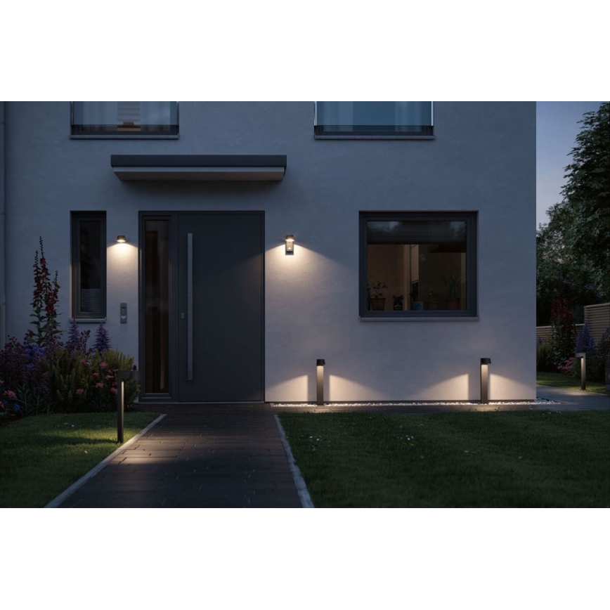 Paulmann 94454 - LED/6W IP44 Екстериорна лампа CAPEA 230V