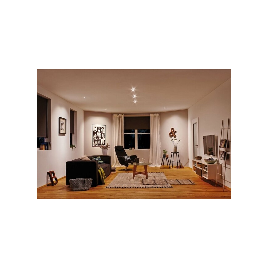 Paulmann 94471 - К-кт 3бр.LED/6W IP23 лунички за баня NOVA 230V