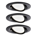 Paulmann 94471 - К-кт 3бр.LED/6W IP23 лунички за баня NOVA 230V