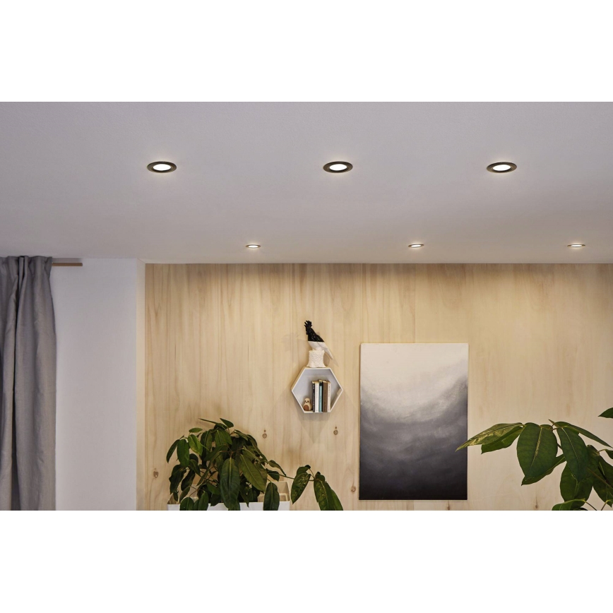 Paulmann 94472 - К-кт 3бр.LED/6W IP23 димируеми лунички за баня NOVA 230V