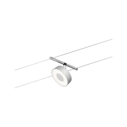 Paulmann 94475 - Комплект от 5 LED лампи 5W за осветително тяло с кабелна система CIRCLE 230V, матов хром