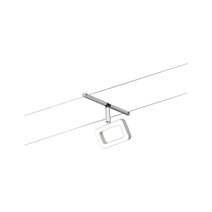 Paulmann 94481 - Комплект 5xLED/4,8W Пълна кабелна система FRAME 230V матов хром