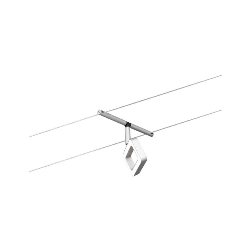 Paulmann 94481 - Комплект 5xLED/4,8W Пълна кабелна система FRAME 230V матов хром