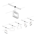Paulmann 94483 - КОМПЛЕКТ 5xLED/4,8W Луни за кабелна система FRAME 230V бял