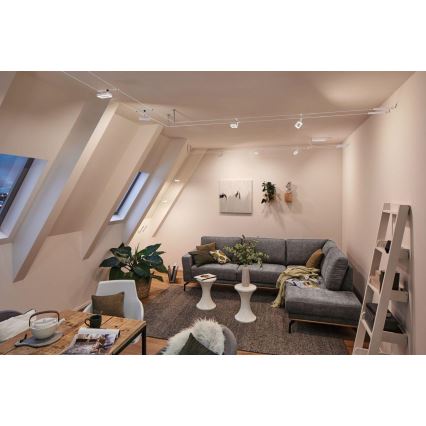 Paulmann 94483 - Комплект 5xLED/4,8W Пълна кабелна осветителна система FRAME 230V бяла