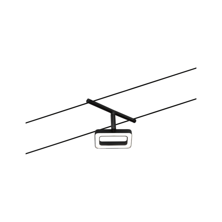 Paulmann 94485 - Комплект от 5 броя LED/4,8W Луни за кабелна система FRAME 230V черен