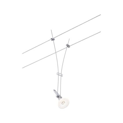 Paulmann 94487 - 1xGU5,3/50W Луни за кабелна система COMET 230V мат хром