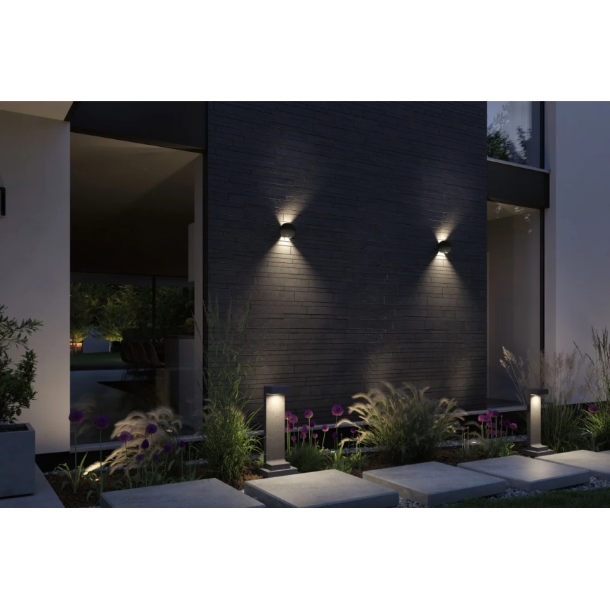 Paulmann 94502 - LED/6,8W IP65 Екстериорна лампа CONCREA 230V