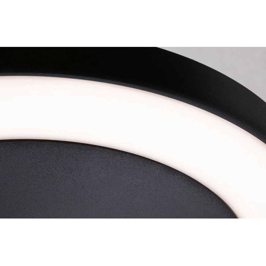 Paulmann 94526 - LED/14W IP44 Екстериорна лампа за таван със сензор CIRCULA 230V