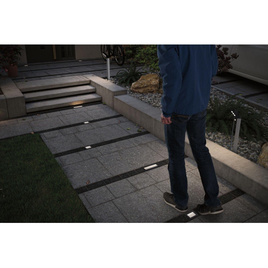 Paulmann 94578 - LED/0,1W IP67 Соларна лампа за вграждане DOMENIC 1,2V 1500 mAh