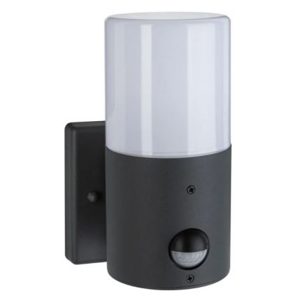 Paulmann 94648 - 1xE27/15W IP44 Екстериорен аплик със сензор TUBS 230V