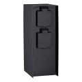 Paulmann 94657 - Екстериорен стълб с контакти RIO 2Z SCHUKO 230V IP44