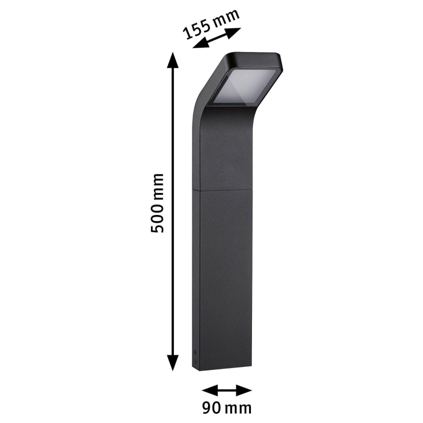 Paulmann 94746 - LED/7,5W IP44 Екстериорна лампа KULMA 230V
