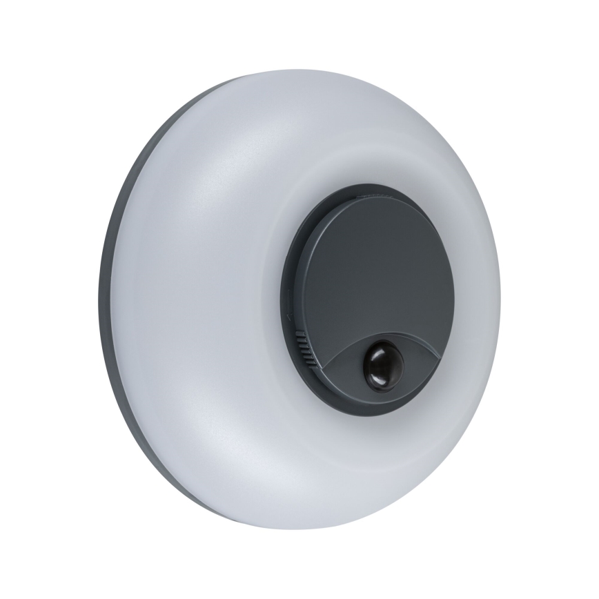 Paulmann 94956 - LED/20,5W IP65 С възможност за димиране външно стенно осветително тяло със сензор за движение и за сумрак AUREVA 230V 2200/3000/4000K антрацит