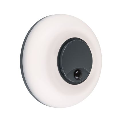 Paulmann 94956 - LED/20,5W IP65 С възможност за димиране външно стенно осветително тяло със сензор за движение и за сумрак AUREVA 230V 2200/3000/4000K антрацит