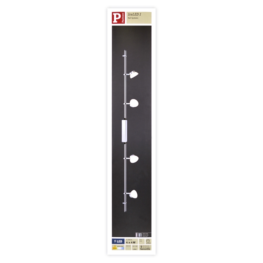 Paulmann 95194 - 4xLED / 4W Прожектор ICE 230V