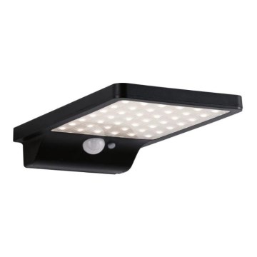 Paulmann 95393 - LED/4W IP44 Димируем соларен аплик със сензор SOLVEIG 3,7V