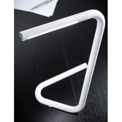 Paulmann 95423 - LED/4,5W Димируема сензорна настолна лампа FLEXLINK 5V/USB 4400 mAh бяла