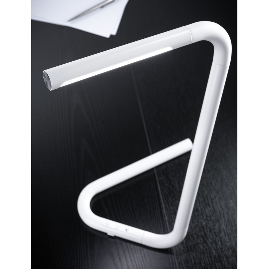 Paulmann 95423 - LED/4,5W Димируема сензорна настолна лампа FLEXLINK 5V/USB 4400 mAh бяла