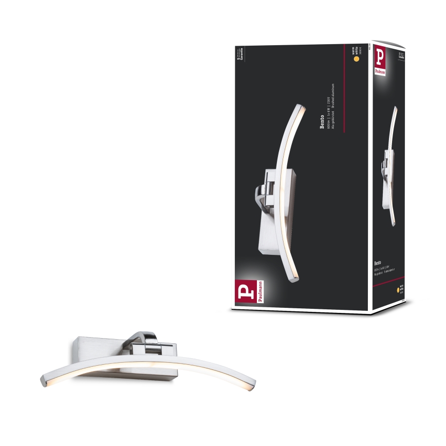 Paulmann 95556 - LED/6W осветително тяло за картини BENTO 230V 30 см матов хром