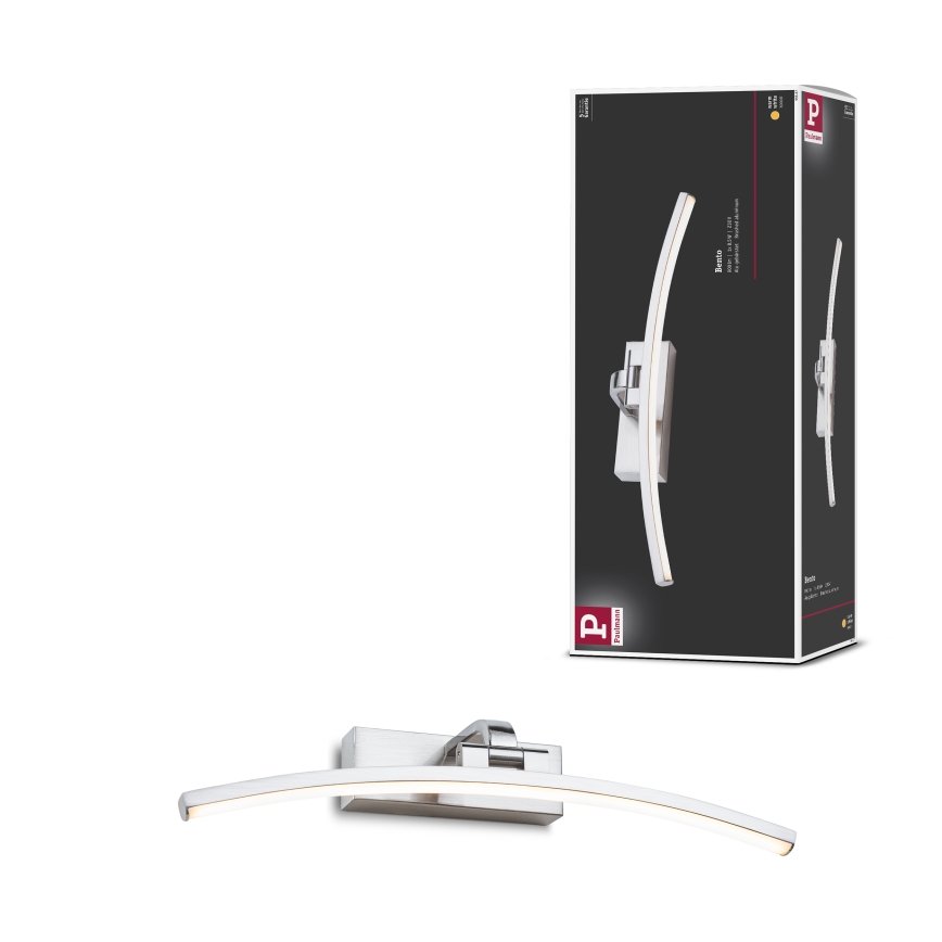 Paulmann 95557 - LED/8,5W Осветително тяло за картини BENTO 230V 40 cm матов хром