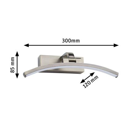 Paulmann 95559 - LED/6W осветително тяло за картини BENTO 230 V 30 см месинг