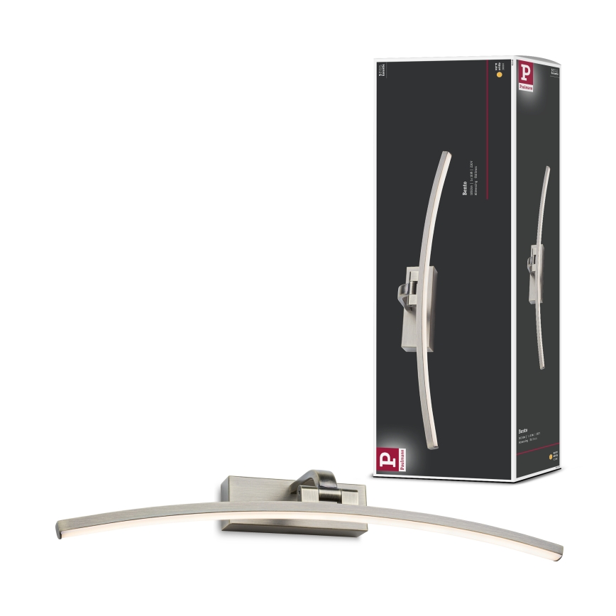 Paulmann 95561 - LED/10W Осветително тяло за картина BENTO 230V 50 cm месинг