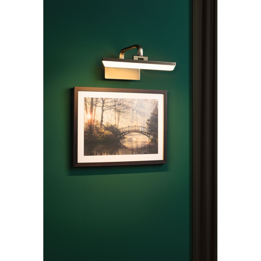 Paulmann 95568 - LED/6W Осветително тяло за картина RENAN 230V 30 cm месинг