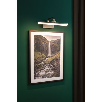 Paulmann 95569 - LED/9,5W Осветително тяло за картини RENAN 230V 40 cm месинг