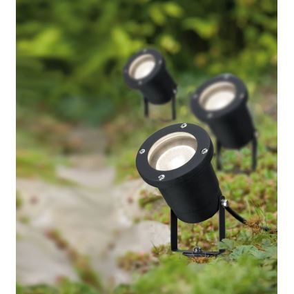 Paulmann 98897 - К-кт 3бр.LED GU10/3,5W IP65 екстериорни лампи 230V