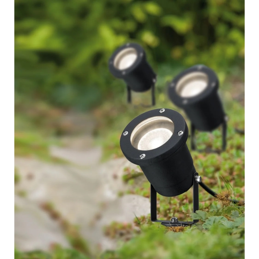 Paulmann 98897 - К-кт 3бр.LED GU10/3,5W IP65 екстериорни лампи 230V