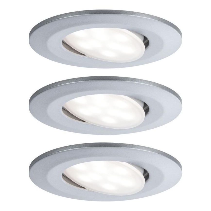 Paulmann 99933 - К-кт 3x LED/5,2W IP65 Димируема лампа за окачен таван на баня 230V