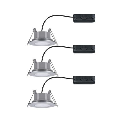 Paulmann 99933 - К-кт 3x LED/5,2W IP65 Димируема лампа за окачен таван на баня 230V