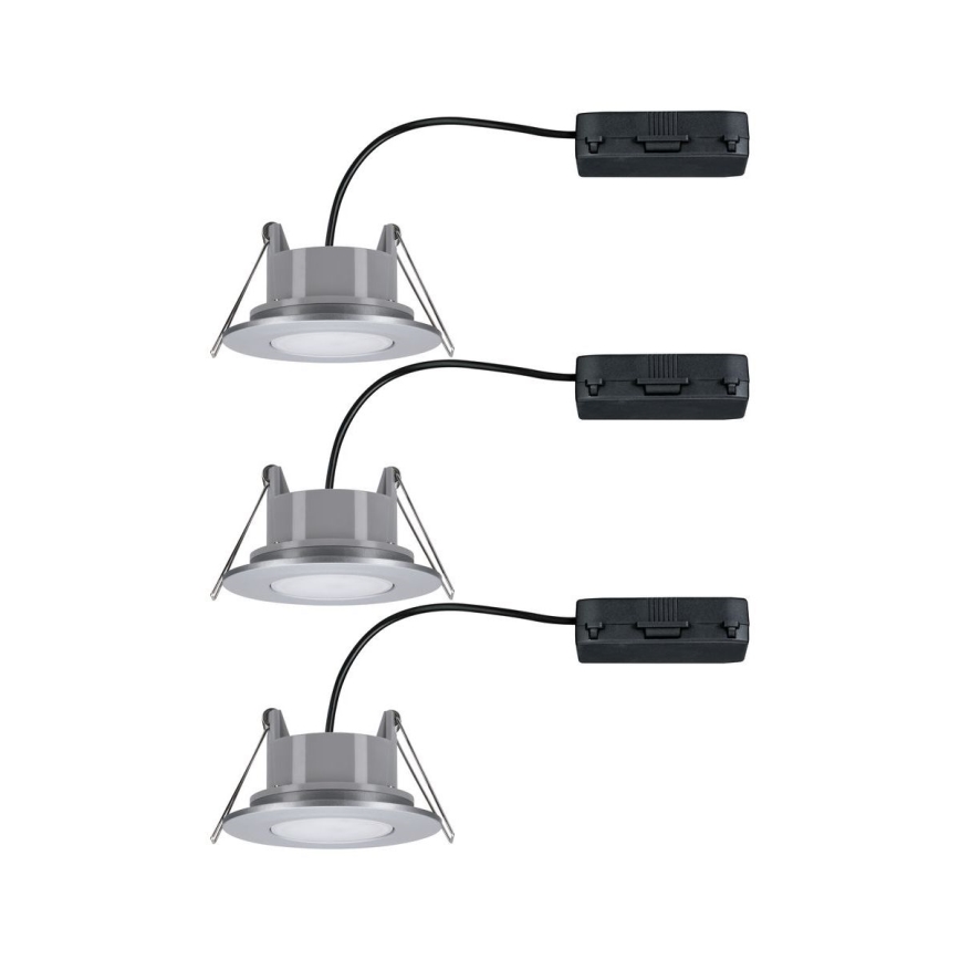 Paulmann 99933 - К-кт 3x LED/5,2W IP65 Димируема лампа за окачен таван на баня 230V