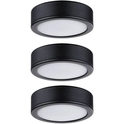 Paulmann 99990 - К-кт 3xLED/3,5W Осветление за мебели PUKK 230V