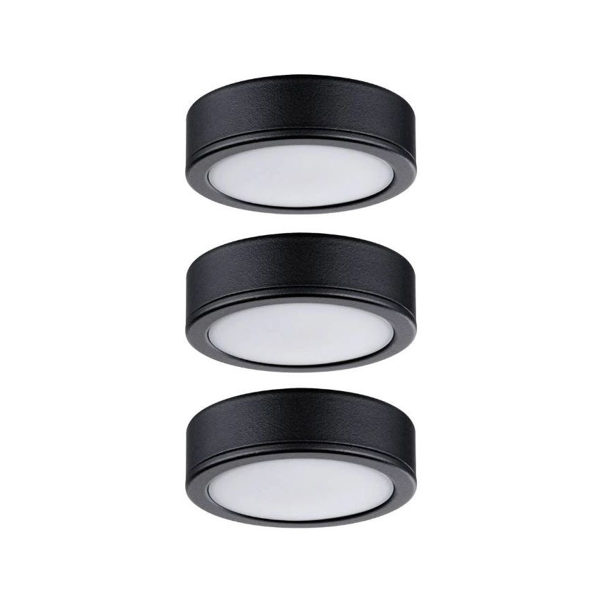 Paulmann 99990 - К-кт 3xLED/3,5W Осветление за мебели PUKK 230V